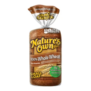 Nature's Own 100% Whole Wheat Half Loaf Sliced Whole Wheat Bread 12 oz Loaf